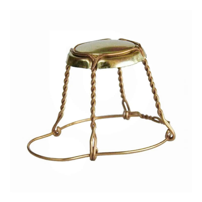 Gold muselet